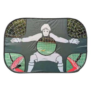 Likes 便攜式折疊足球門 目標準確度練習, 藍色