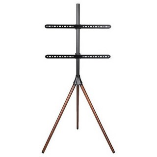 LIKE ME 4750 免鑽孔畫架型電視立架, 1個, 萊克米 4750(木紋黑)