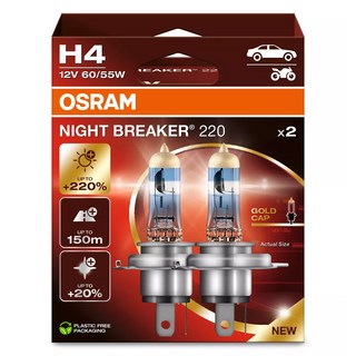 OSRAM 歐司朗 夜行者 NB220 2入, H4, 1個