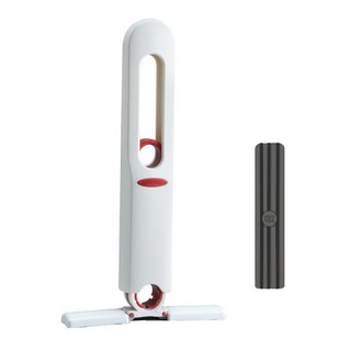 儀家生活館 便攜迷你免手洗吸水海綿手持拖把組 (1手柄+2海綿), 1組, 29.5 x 15.5cm