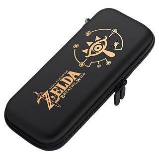 HOHOO 任天堂 Switch 設計款輕薄硬殼收納包, 薩爾達曠野之息 黑色, 單一商品, 1個
