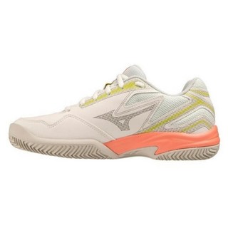 [MIZUNO]美津濃_女款_運動鞋_BREAK SHOT CC WOS_SHOE BREAK SHOT CC WOS_白色+橘色_61GC2326-55