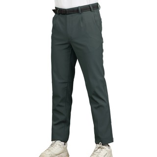 New Eagle 男士刷毛彈性長褲 + 皮帶套組 NM-4557