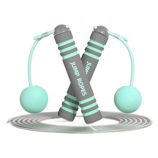 The Happy& 2合1室內外有無線跳繩, 薄荷綠