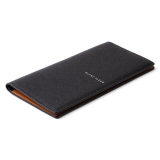 BLANC FLEUR 男女通用雙口袋折疊長夾