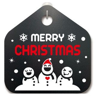 Mungkiwoldeu 聖誕節標示牌 DSM_042, 1個, 雪人三兄弟