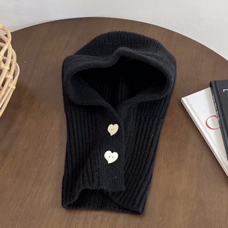 Yubeully 兒童用 Gau 套頭針織巴拉克拉法帽