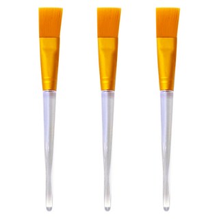 월드크린 미세 페인트붓 골드, 3개