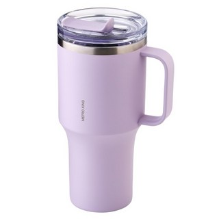 LocknLock 樂扣樂扣 Metro King手把保溫杯, 紫色, 820ml, 1個