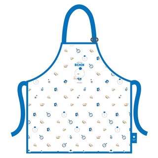 모닝글로리 비숑 방수 앞치마, 블루