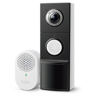 타포 500만화소 비디오 도어벨 + 차임벨 세트 Tapo D235, TAPO D235(도어벨)+TAPO D100C(차임벨)