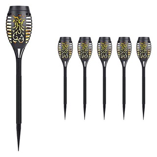 太陽能 12LED 照明燈 6入, 混色