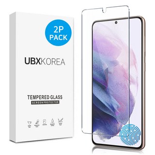 UBX 全覆蓋鋼化玻璃手機螢幕保護貼 2p 組, 1套