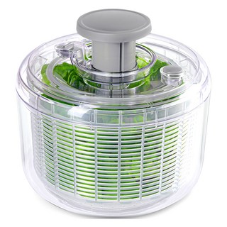 vivenzadi 按壓式旋轉蔬菜脫水器 4.2L, 1個, 混色