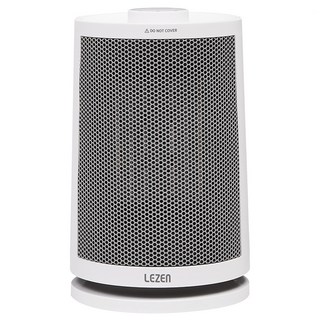 르젠 가정용 사무실 탁상용 미니 PTC 전기히터, LZH-P10D, 화이트