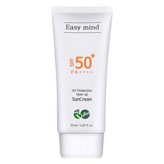 EasyMind 白樺樹茶提亮防曬乳 SPF50+ PA++++, 50ml, 1條