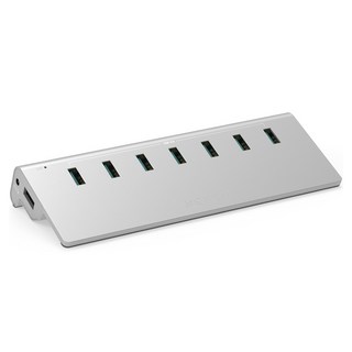 Nextu USB集線器 327U3, 銀色, 1個