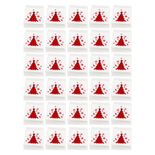 聖誕節圖案OPP自黏袋 200入組, WhiteTree, 1個