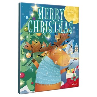 Excellent Baron 聖誕倒數日曆 馴鹿, 75g, 1個