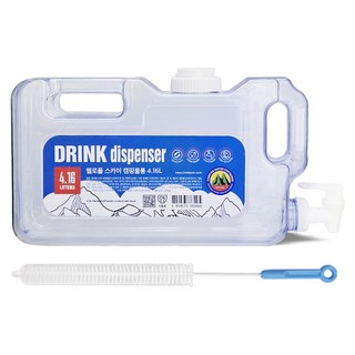 미르 헬로폴 스카이 캠핑물통, 혼합색상, 4.16L, 1개