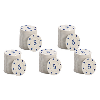 B2WIN 代幣籌碼 撲克籌碼, 類型3 5代幣, 100個