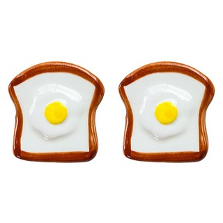 可愛的麵包造型筷架, 吐司, 2個