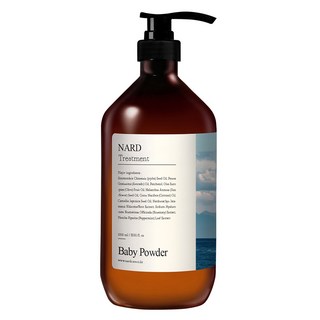 NARD 香氛護髮素 嬰兒爽身粉香, 1瓶, 1L