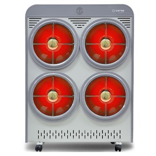 캐로스 4구 하이라이트 전기 히터, CEH-H3000FG, 그레이