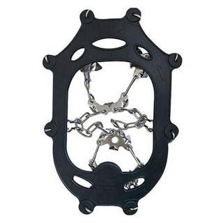 River Fox 登山用防滑矽膠冰爪, 黑色