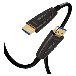윤씨네 스크린 HDMI AOC 2.0 4K HDR 지원 광섬유 케이블, 1개, HDMI(4K)-15M