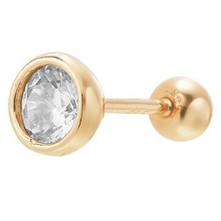 semijuwelry 女用14K包鑲耳環 大款