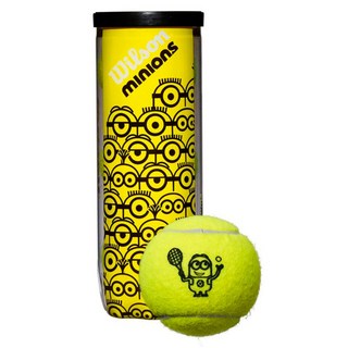 Wilson 小小兵 3入 WR8202401001, 1個, 黃色