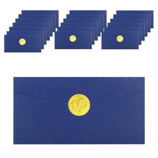 다다 펄 감사 용돈봉투 20p + 금박 스티커 20p 세트, 네이비(봉투), 1세트