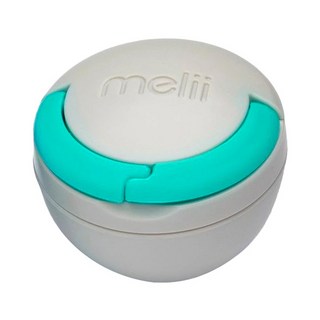 melii 安撫奶嘴盒 方便取用和清潔 讓奶嘴始終在身邊, 灰藍色, 1個