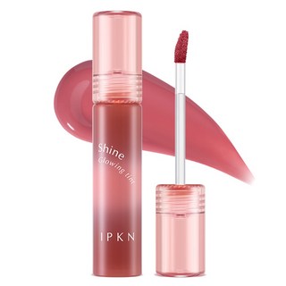 IPKN 閃耀光澤唇釉 4.1g, 1個, 花漾粉