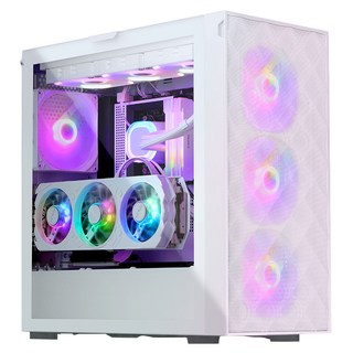 Jooyon 2024 Extreme Core i5 Intel 第14代 GeForce RTX 4060, Free DOS, 白色, 16GB, 512GB, D744F46-W