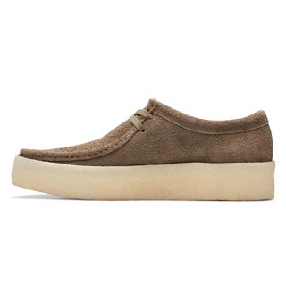 Clarks 男女通用WALLABEE杯麂皮鞋底鞋 26176549