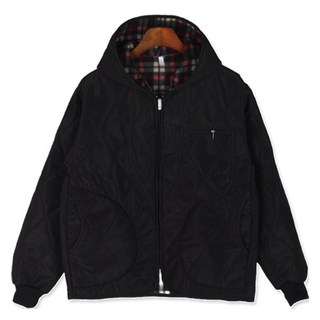 男款連帽鋪棉刷毛外套