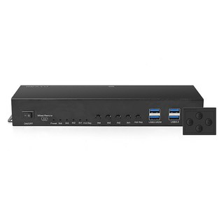 Nextu Kmaro 4對1 雙顯示器 KVM 切換器集線器, 8933KVM-DUAL, 1個