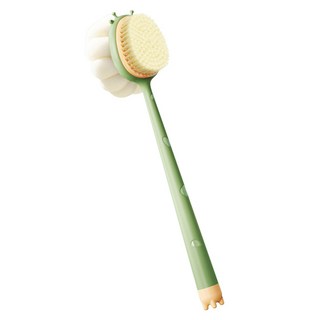 Allode 雙面設計無死角身體刷, TYPE04 綠色, 1個, 1入