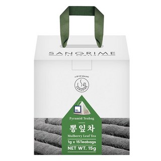 SANGRIME 桑葉茶三角茶包 禮盒組, 1個, 15入