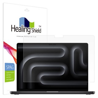 Healing Shield MacBook Pro 16 M4 Superior 低反射螢幕保護貼組, 1套