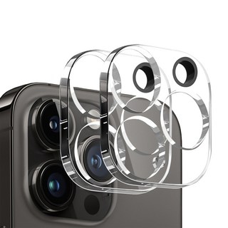 클로버나인 클로버 글라스 빛번짐 방지 카메라 렌즈 강화유리 9H 고경도 액정보호필름 2p 세트, 1세트