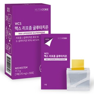 뉴트리코어 맥스 리포좀 글루타치온, 11.1g, 1개
