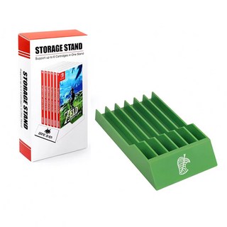 HOHOO 任天堂 遊戲卡 遊戲片 遊戲晶片 遊戲卡帶 盒裝 收納架 展示架, 單一商品, 動物森友會, 1個