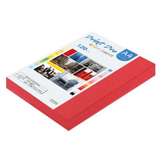paperculture Print Pro 彩色影印紙 120g No 29 紅色, 160個, A4