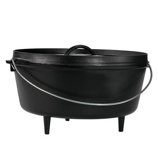 LODGE 露營荷蘭鍋 L, 黑色(L10CO3), 1個
