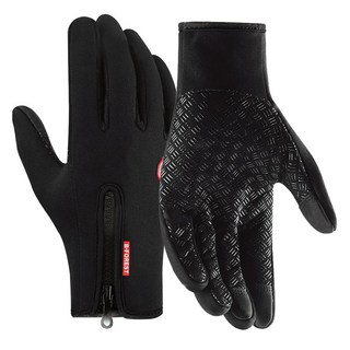 B-FOREST Lifelance 氯丁橡膠智慧觸控防水防寒手套 雙手組, 黑色