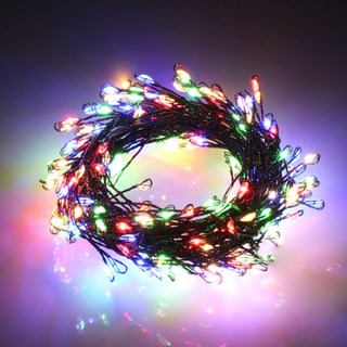 cityo LED線燈 聖誕樹燈 200燈 2入組 彩色, 1套, 長度 12m