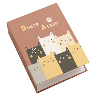 B2WIN 漂亮相簿 17.7cm, 100張, 貓咪角色